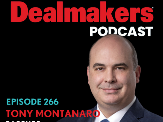 Tony Montanaro on Smart Business Dealmakers: The Middle-Market M&A Podcast